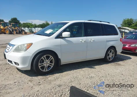 2008 Honda Odyssey Touring из США, поврежденный, VIN 5FNRL38858B005797